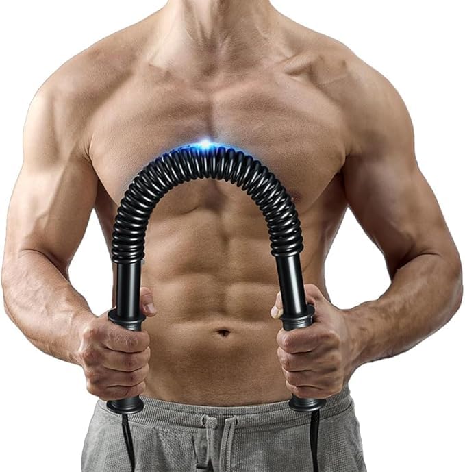 SUVIKSHA Power Twister Bar | Upper Body Exercise for Chest, Shoulder, Forearm, Bicep and Arm Strengthener | arm Exercise Equipment | arm Strength Equipment | Hand Gripper (20KG)-image-39