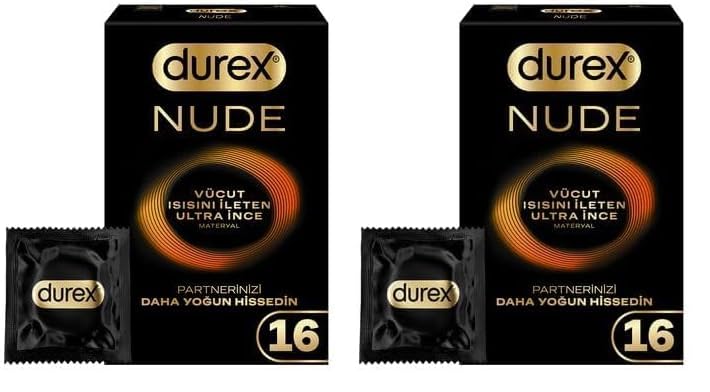 Durex Nude 16 Prezervatif (2 paketi)