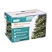 Produktbild ANSIO Lichterkette 480 LED 6m/19ft Cluster Weihnachtsbaum Beleuchtung Eisregen Lichterkette Aussen & Innen Für Weihnachten Deko/Hochzeiten/Party - Warm und Kaltes Weiß