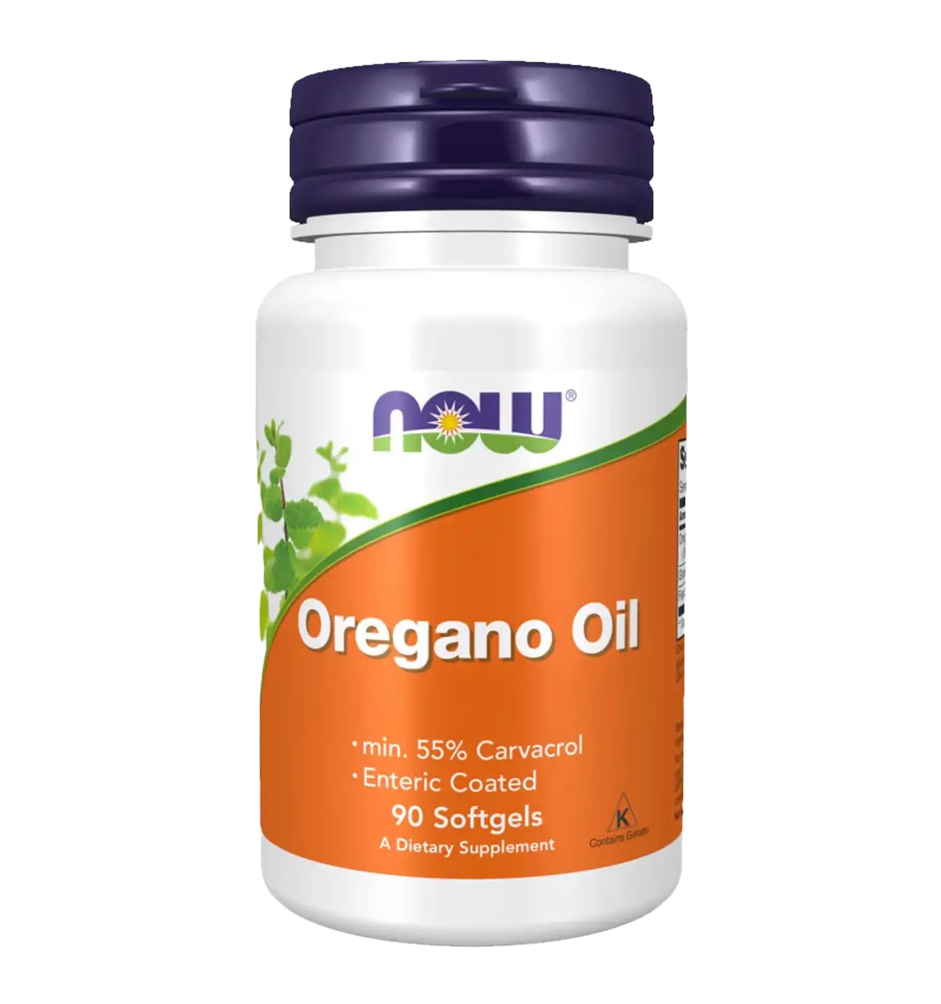 Now Foods OREGANO OIL ENTERIC COATED Softgels