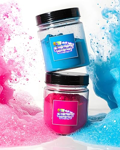 Kit fête en mousse révéler le sexe additifs bleu et rose