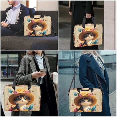 Bolsa para laptop slim 16 pulg con asas desmontables miniatura 7