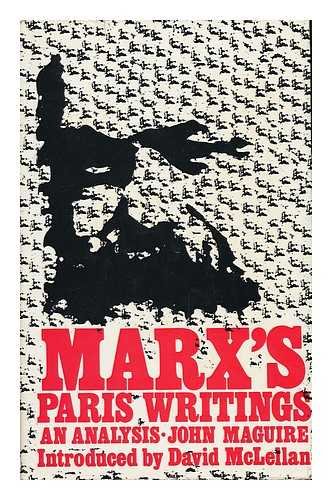 Buy Marx's Paris Writings: An Analysis — BookShops.in