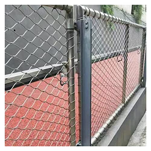 Red de cuerda de acero inoxidable 304 con máxima resistencia a impactos para protección perimetral