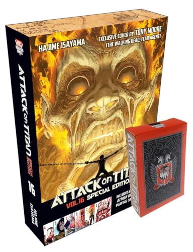 Attack on Titan 16 Manga Special Edition with Playing Cards (Attack on Titan Special Edition)