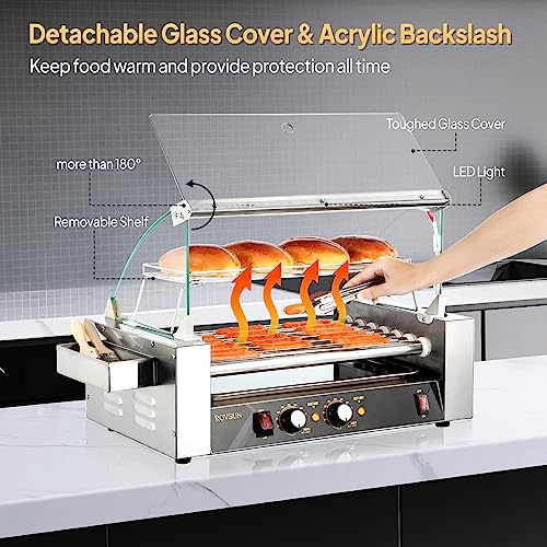 Commercial Hot Dog Roller Grill