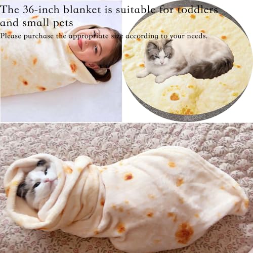 Couverture tortilla idée cadeau originale et amusante pour petits et grands - 3