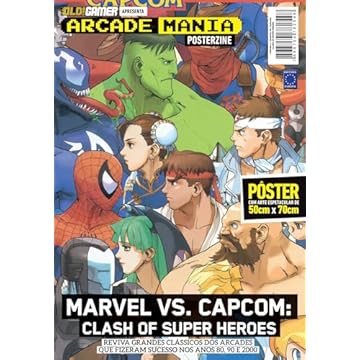 Capa do livro Marvel vs Capcom: Clash of Super Heroes - Superpôster Arcade Mania