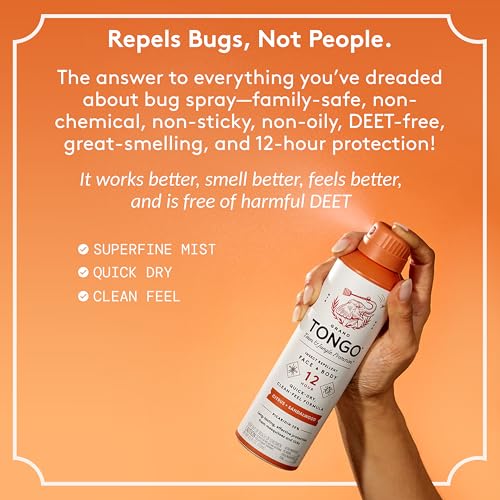 image for Grand Tongo DEET-Free Insect Repellent with Picaridin, The 12 Hour Pro