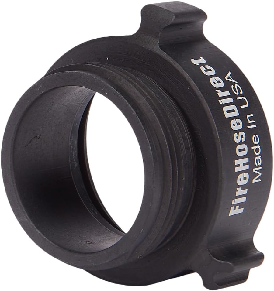 Aluminum 1 1/2" Female NH to 1 1/2" Male NPSH Fire Hose Adapter