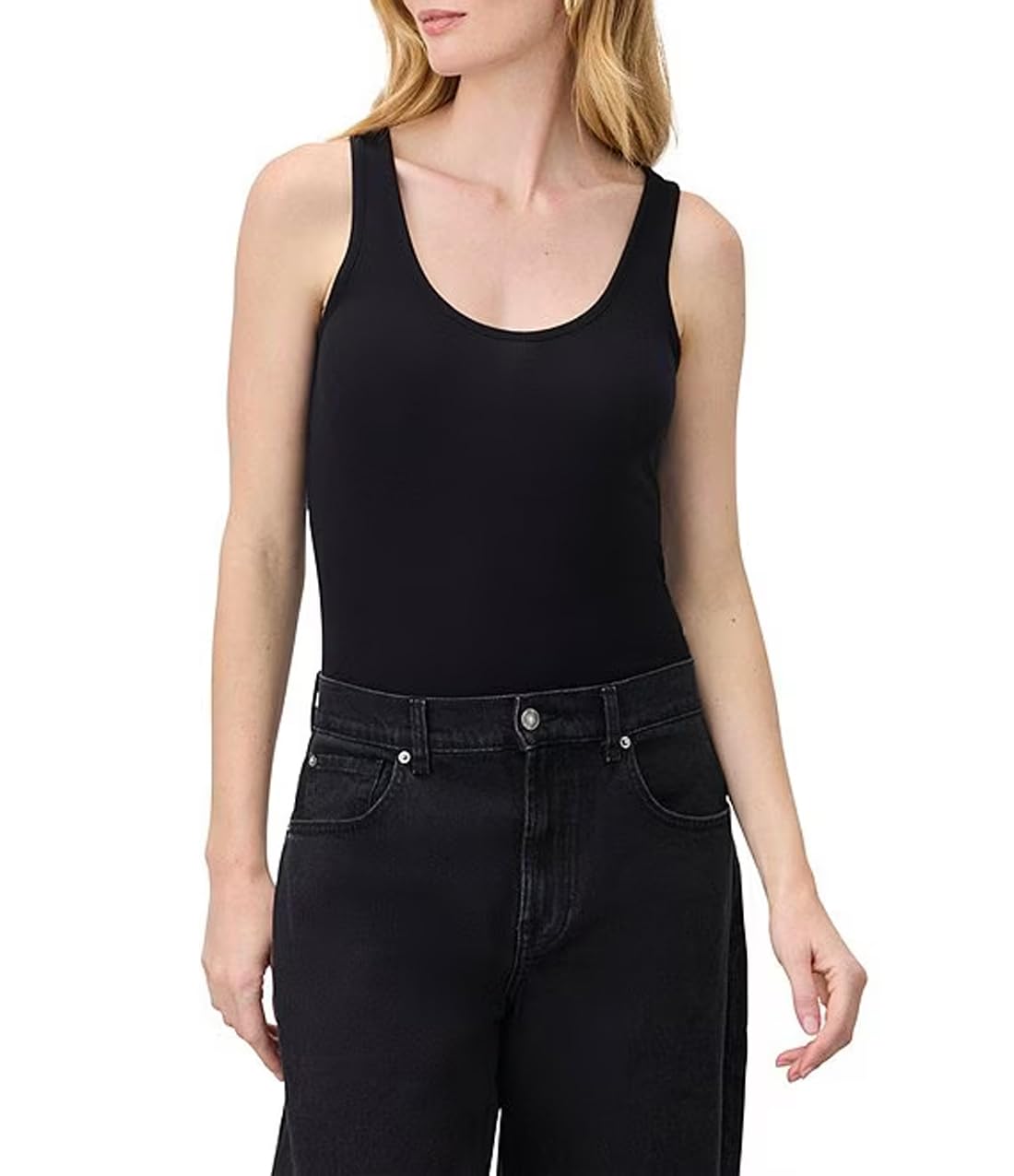 Scoop Neck Sleeveless Tank Top-picture-58