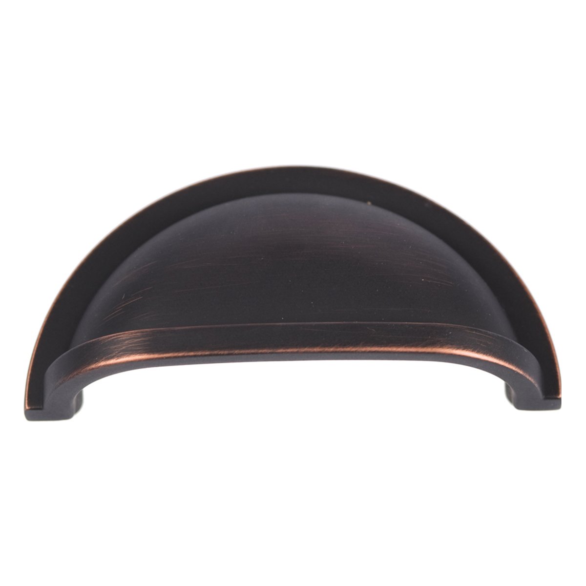 Hickory Hardware 1 Pack Solid Core Kitchen Cabinet Pulls, Luxury Cabinet Handles, Hardware for Doors & Dresser Drawers, 3 Inch Hole Center, Vintage Bronze, Williamsburg Collection