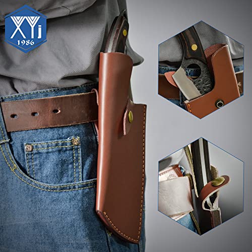 Xyj Ergonomic Handle Chef Butcher Knives Set Stainless Steel Cutlery Kitchen Knife Curved Vegetable Cooking Knife With Carry Bag Sharpener Rod Whetstone Tools #TOP2