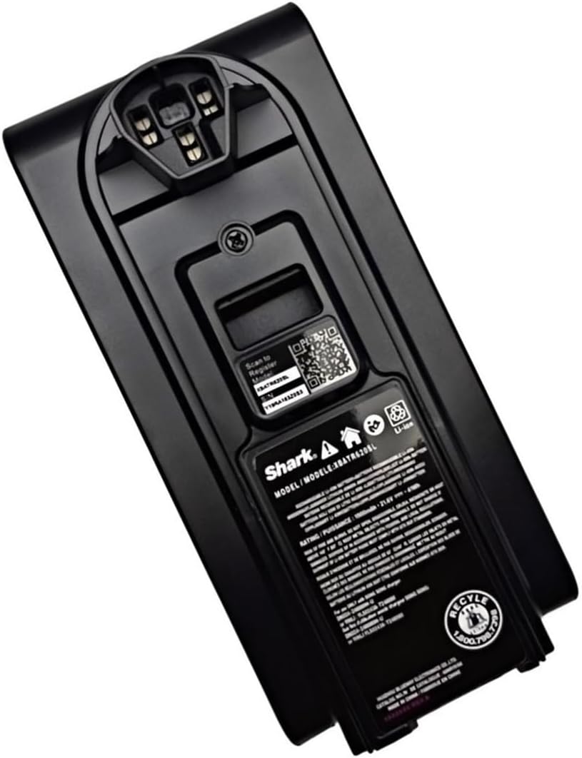 XBATR620SL Replacement Battery Compatible with Shark IZ540H / IZ562H / UZ565H / LZ500, Cordless Vacuum Cleaner 21.6V 1900mAh Battery Module Spare Parts
