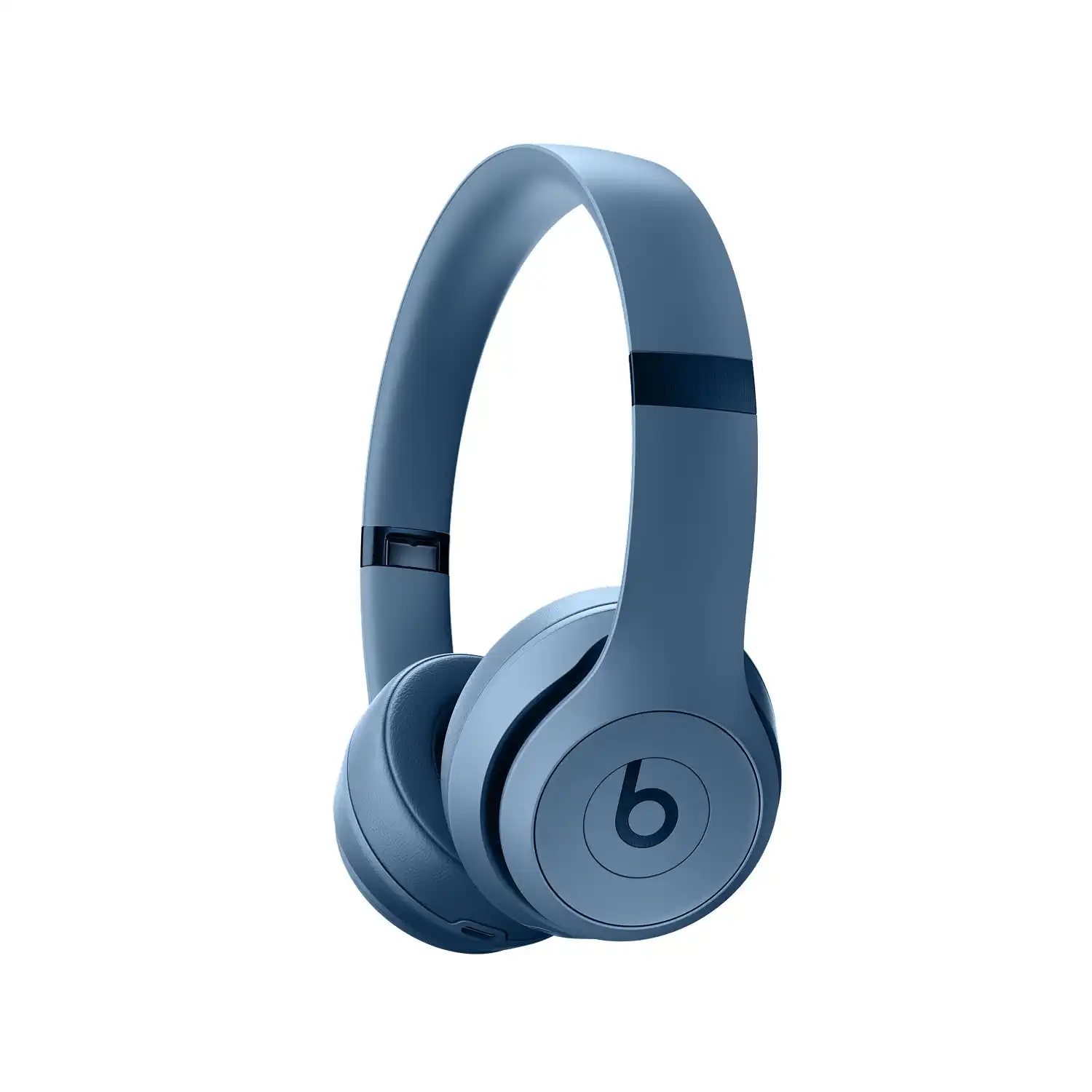 Beats Solo 4 - Kabelloser Bluetooth On-Ear Kopfhörer, Apple & Android kompatibel, Bis zu 50 Stunden Akkulaufzeit - Schieferblau
