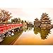 Produktbild Vlies Fototapete 350x245 cm - Top ! PREMIUM PLUS Foto Tapete ! Wandbilder XXL Wandbild Bild Fototapeten Tapeten Wandtapete Wanddeko Wand Stadt Japan Brücke - no. 263