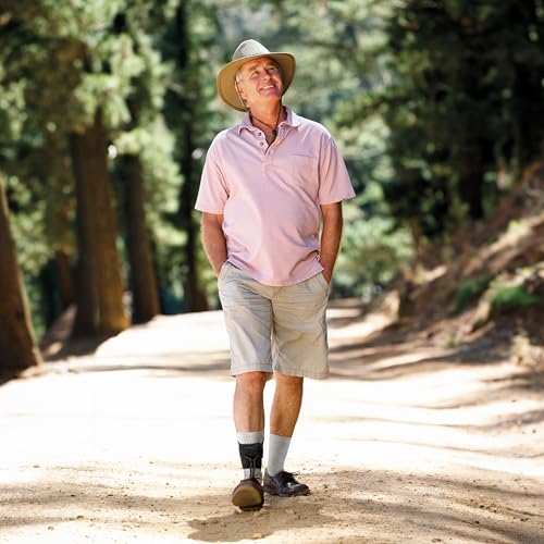 Boxia Drop Foot Support – Class 1 Afo Brace For Flaccid Paralysis/Foot Drop | Discreet Shoe-Compatible Design, Adjustable Strap | Adult Unisex Black Small - 9