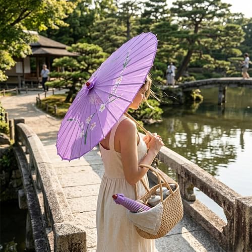 Image of Parasol Japanese Traditional Umbrella (33 Inch) (Authentic) (Handmade) (1 Piece)