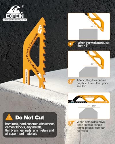 EXFEIN Reciprocating Saw Blades