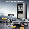 HIPOM Tire Inflator Portable Air Compressor, 5X Fast 150PSI Air Pump for Car Tires, Cordless Car Motorcycle Balls Bike Pump, Tire Inflator Pressure Gauge, 12V Auto Shut-Off Tire Pump #1