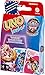Produktbild Mattel Games UNO Junior Paw Patrol: The Mighty Movie Kartenspiel für Kinder für Familienabende, mit 3 Schwierigkeitsstufen für 2 bis 4 Spieler, HPY62