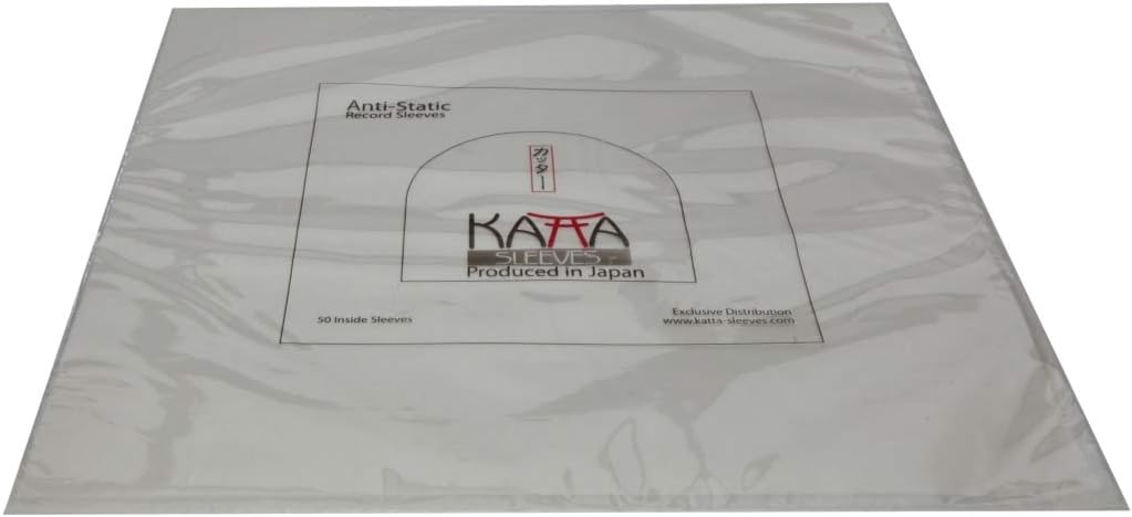Katta 12" LP Anti-Static Inner Record Sleeves - (50 Qty)