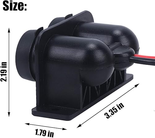 Miniatura 4 de Enchufe para encendedor de cigarrillos para automóvil con fusible de cuchilla, 2 enchufes, divisor de encendedor de cigarrillos de 12 V, enchufe