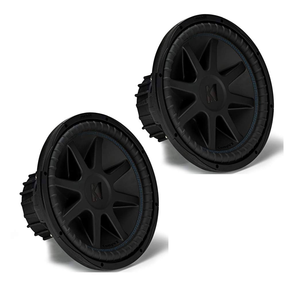 KICKER CVX15 ウーファー 15インチ 4ΩDVC Amazon.co.jp: Kicker 44CVX152 Comp VX CVX 15インチ 4000w