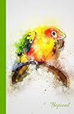Tropical: Sun Conure Journal/Notebook 5.25x8 (Watercolor Journal Series)