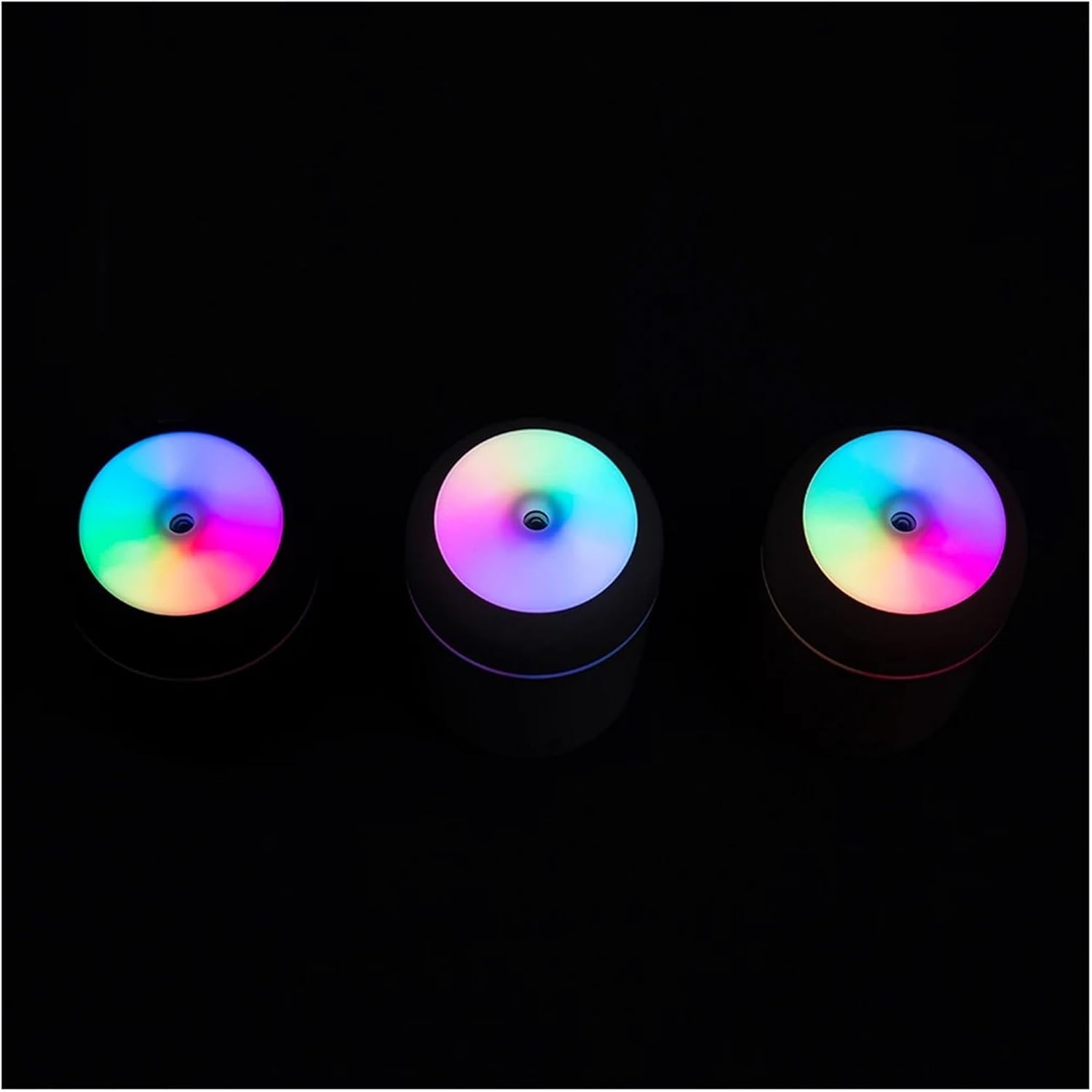 300ml USB Home Purifier Humidifier with Colorful Lights - Portable Cool Mist Sprayer for Bedroom, Home, and Car(4)