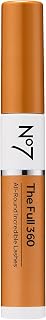 No7 The Full 360 Mascara - Black - Volumizing, Lengthening Mascara for Full, Long Lashes - Clump & Smudge-Free - Up to 24 Hour Wear (7ml)