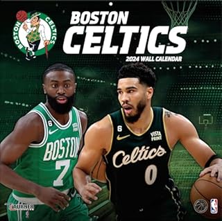 Boston Celtics 2024 12x12 Team Wall Calendar