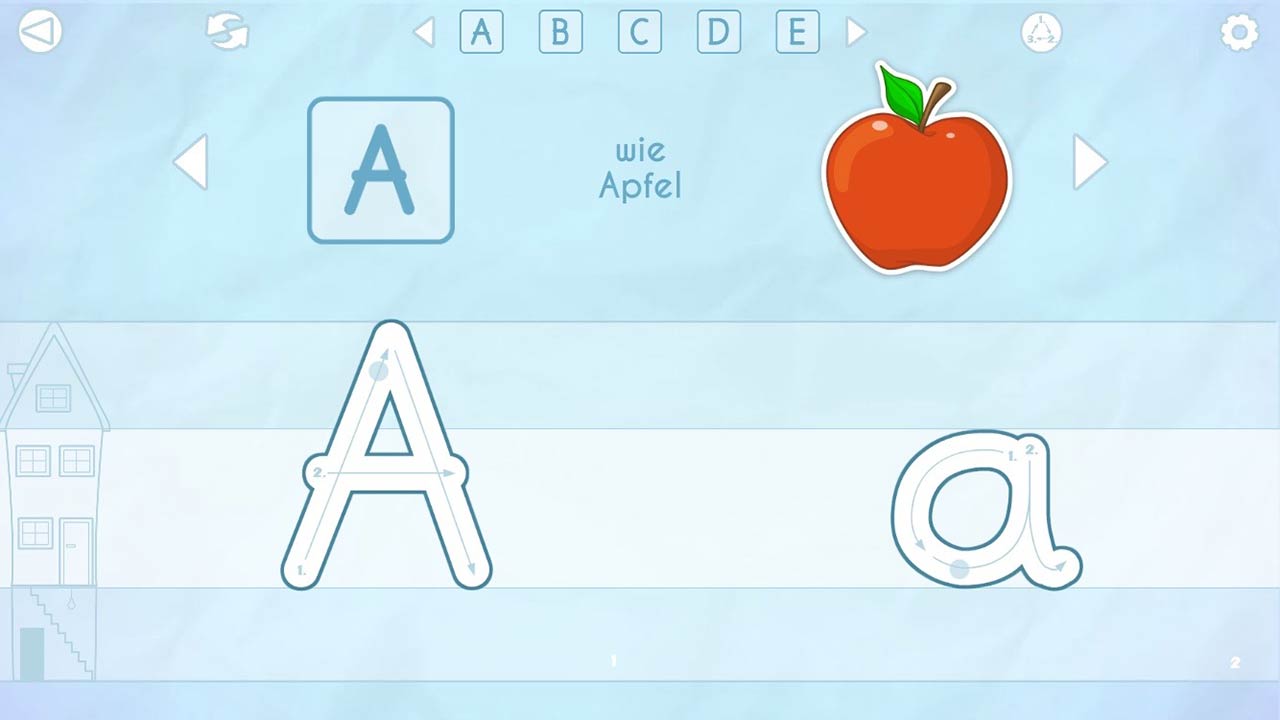 ABC StarterKit Deutsch (German) - Buchstaben lesen & schreiben lernen