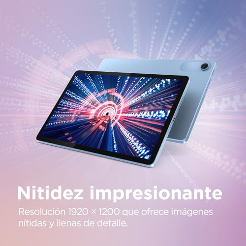 Lenovo Tab – Tablet 10.1" WUXGA (MediaTek Helio G85, 4 GB RAM, 128 GB, 60 Hz, 2 Altavoces, Wi-Fi 5, Bluetooth 5.3, Android 14) Color Azul Polar – Incluye Case Transparente con Soporte Incorporado - imagen 8