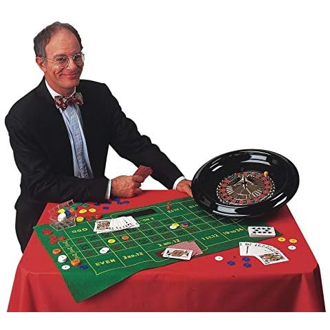 CHH 5000XXL Roulette- und Blackjack-Set, 40,6 cm, Schwarz, Grün Cover