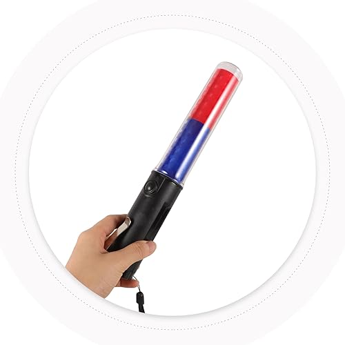Miniatura 3 de Varita de tráfico luces LED rojo azul aparcamiento varita para coche Dirección reutilizable tráfico b