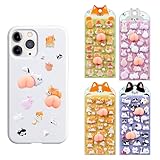 Calcomanías para niños | Calcomanía de PVC en relieve 3D | calcomanía 3D para de teléfono – para equipaje, cuaderno, sobres, gafas, tabletas, tazas de agua, portátiles, guitarras, maletas