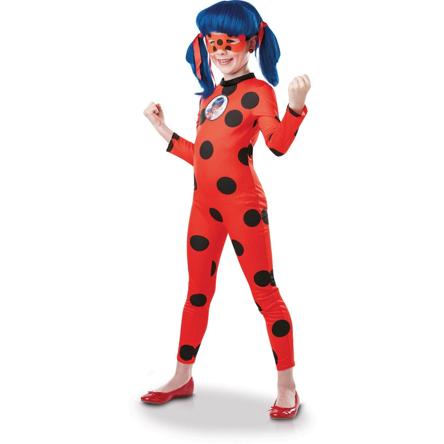 Rubies – Miraculous Ufficiale – Costume classico Ladybug New Tikki (Bambino) – Taglia 11-13 anni