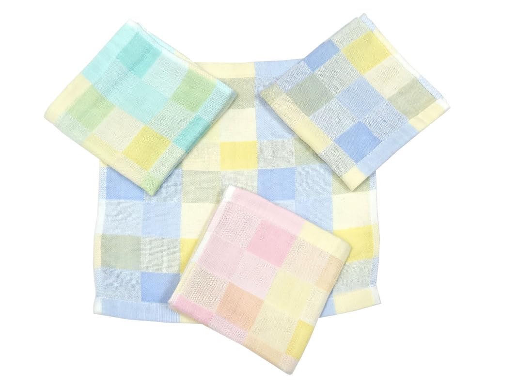 chacko Women's Soft Cotton Face Towel - Cotton Handkerchief For Women's & Kids (25x25 inch) (Pack of 4)-picture-19