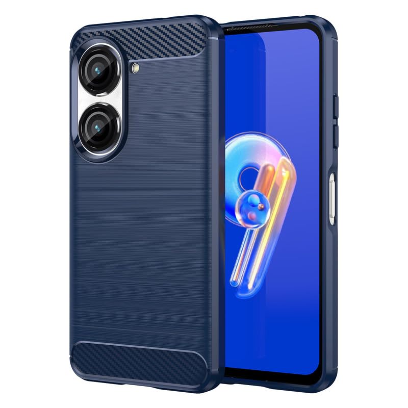 Image of Basic Case for Zenfone 9 /10 (Carbon Fibre Blue)