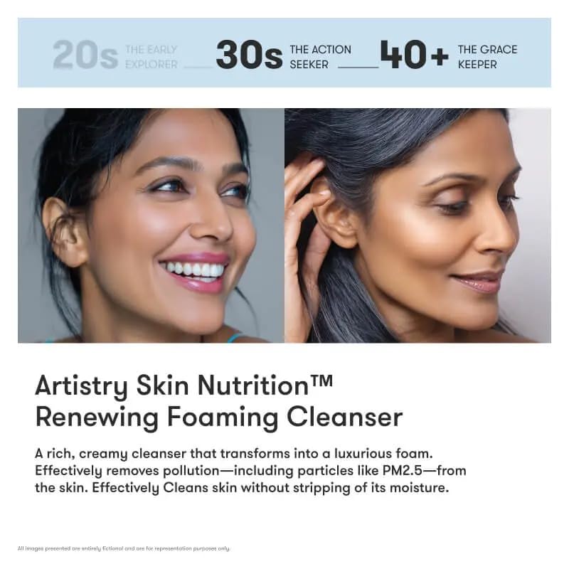 Art Stry Skin Nutrition Renewing Foaming Cleanser, 125ml - Image 5