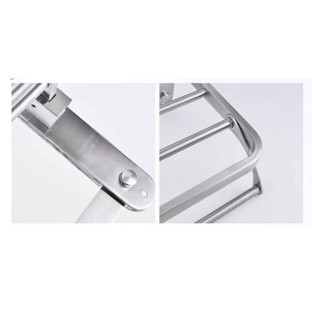 Appendiabiti, staffe a parete e portasciugamani, ferramenta pieghevole in acciaio inossidabile con decorazione ganci Comfortable anniversary