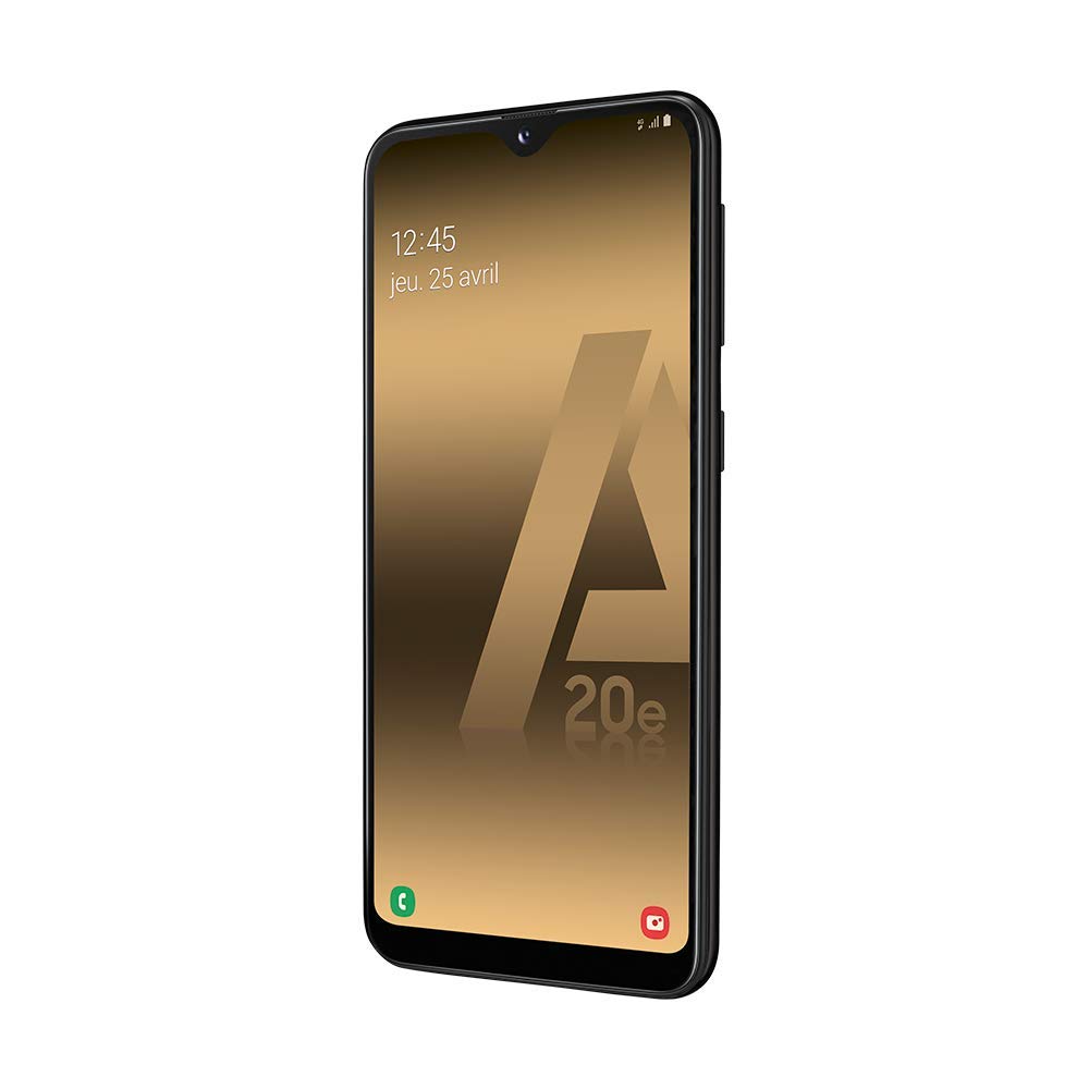 Samsung Galaxy A20e orange, Noir