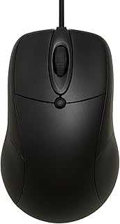 ماوس بصري سلكي بدقة 1200 نقطة لكل بوصة - تصميم مريح وسلك 1.2 متر - متوافق مع مختلف أنظمة التشغيل - موديل DL-005