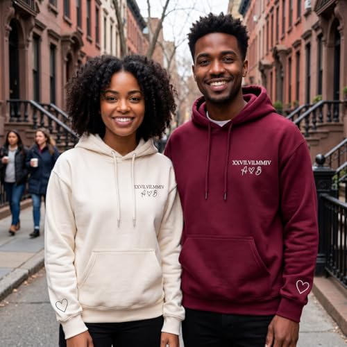 Image of Anniversary Shirts for Couples, Matching Valentines Design Tee