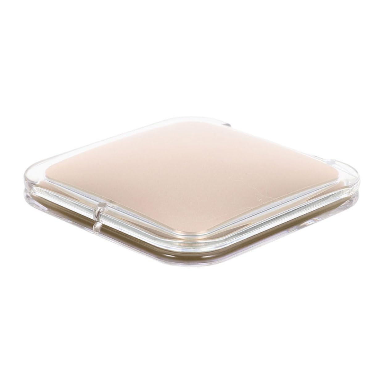 Miroir compact minkissy : mini miroir portable de voyage pour retouches maquillage
