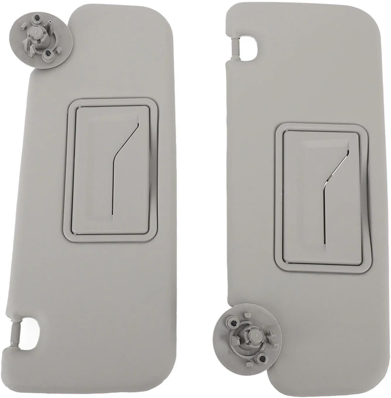 1 組の車用サンバイザー 左右グレー サンバイザー ミラー交換付き 用 アベオ 2012 2013 2014 201 2016