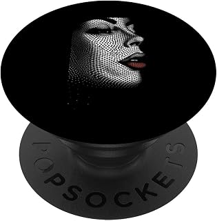 Pointillism Dot Portrait PopSockets Standard PopGrip