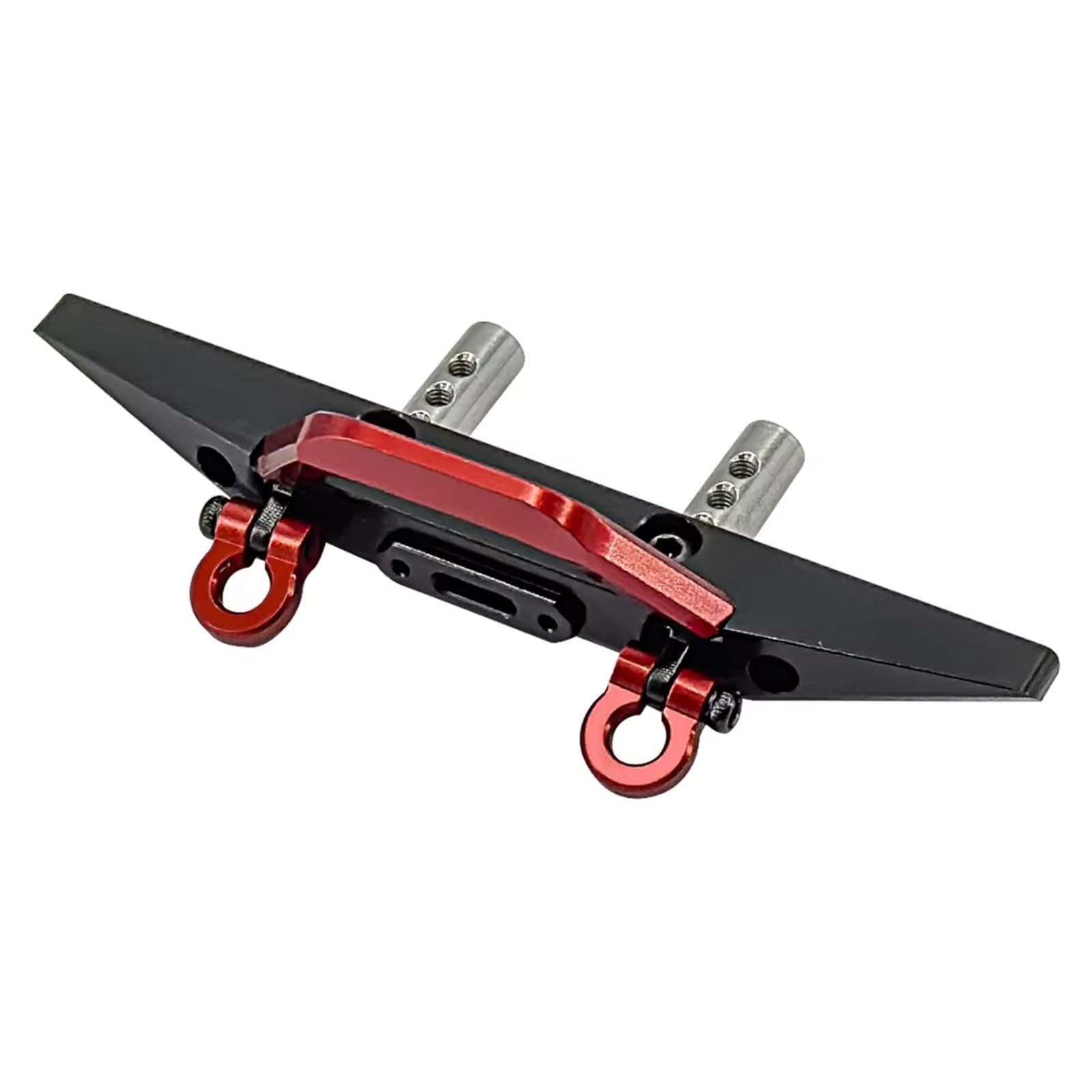 Paraurti RC per Redcat per Ascent-18, Parti di Aggiornamento Auto RC per 1/18, Accessori per Cingolate Telecomandate, Paraurti Anteriore Metallo