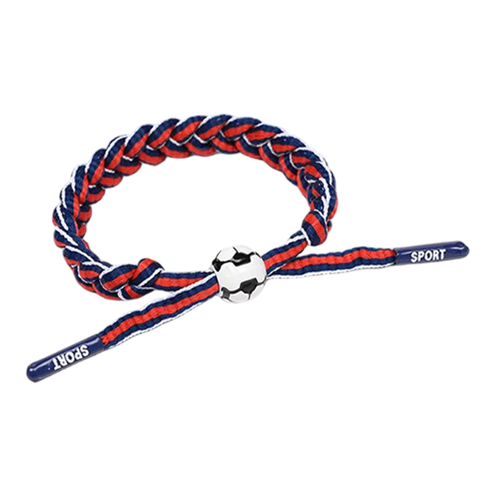 Football Cup of 2026 Bracelet Soccer Bracelets, Adjustable Braided Football Bracelet Stylish Soccer Fans Accessories for Men Women Boys Girls Team Gifts A08
